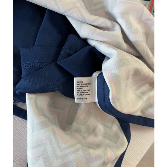 LADY HAGEN Womens Multicolor Chevron Print Skort  Size 4  Athletic Fit Polyester - Picture 8 of 11